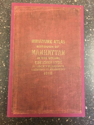 MINIATURE ATLAS OF THE BOROUGH OF MANHATTAN IN ONE VOLUME