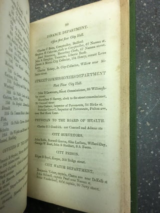 BROOKLYN CITY DIRECTORY AND MUNICIPAL REGISTER 1848-1849