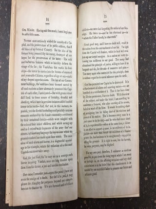 A NARRATIVE OF THE BATTLE OF BLADENSBURG; IN A LETTER TO HENRY BANNING, ESQ. BY AN OFFICER OF GEN. SMITH'S STAFF