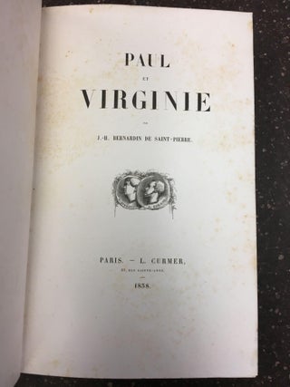 1319390 PAUL ET VIRGINIE. Bernardin J. H. Saint-Pierre
