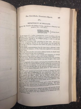 REPORTS OF THE NEW YORK HARBOR COMMISSION