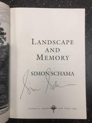 LANDSCAPE AND MEMORY [SIGNED]
