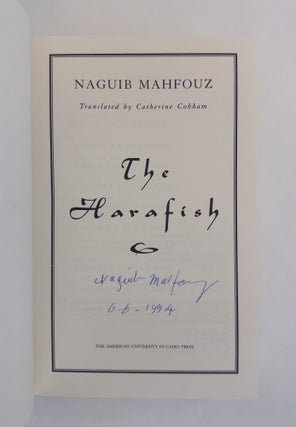 THE HARAFISH [Signed]