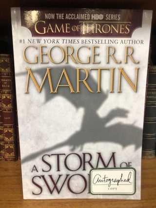 1325154 A STORM OF SWORDS [SIGNED]. George R. R. Martin