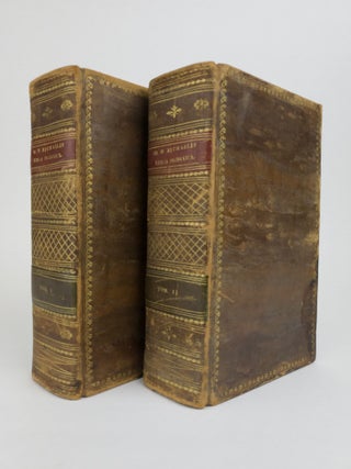 1325593 BIBLIA HEBRAICA EX ALIQUOT MANUSCRIPTIS [Two Volumes]. Johann Heinrich Michaelis