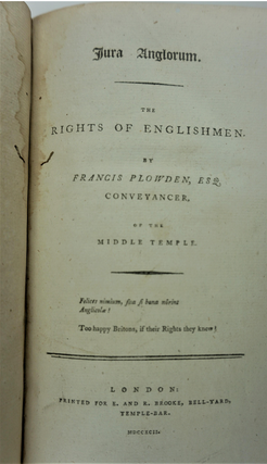The Rights of Englishmen