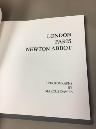 LONDON PARIS NEWTON ABBOT [SIGNED]