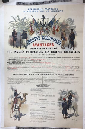 Troupes Coloniales Poster