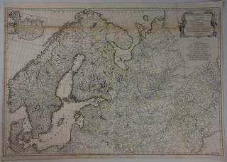 1328602 Second Parte de la Carte d’Europe, 1758. Jean Baptiste Bourguignon d’Anville