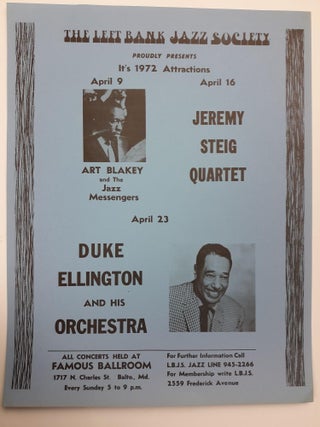 1329069 Art Blakey, Jeremy Steig and Duke Ellington