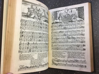CALLIOPE OR ENGLISH HARMONY - A COLLECTION OF THE MOST CELEBRATED ENGLISH AND SCOTS SONGS NEATLY ENGRAV'D AND EMBELISH'D [TWO VOLUMES]