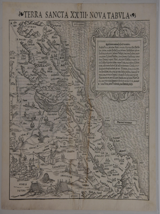 1329294 TERRA SANCTA XXIII NOVA TABULA. Henri Petri