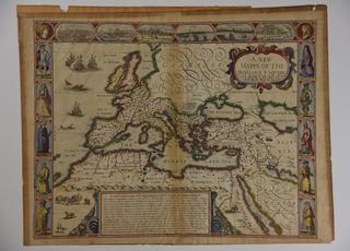 1329296 A New Mappe of the Romane Empire. John Speede