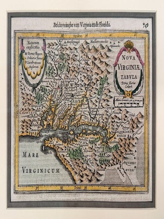 FOUR MAPS OF AMERICA, c. 1610-1707