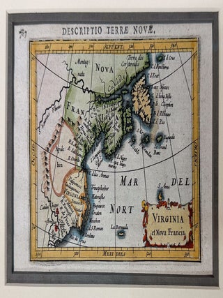 FOUR MAPS OF AMERICA, c. 1610-1707