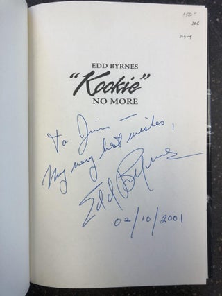 "KOOKIE" NO MORE [SIGNED]