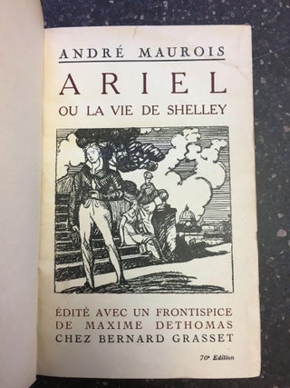 ARIEL OU LA VIE DE SHELLEY