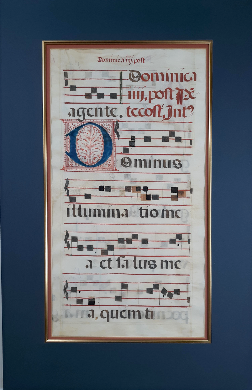 Liturgical Manuscript On Vellum