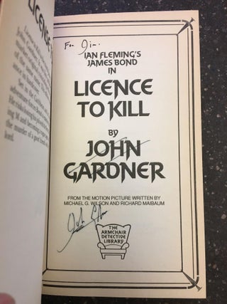 LICENCE TO KILL [SIGNED]