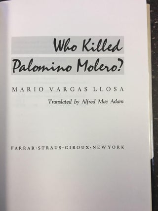 WHO KILLED PALOMINO MOLERO? [SIGNED]