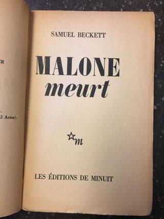 MALONE MEURT