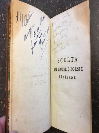 SCELTA DI PROSE E POESIE ITALIANE