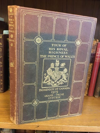 1331941 ANNOTATED TIME TABLE: THE TOUR THROUGH CANADA OF HIS ROYAL HIGHNESS THE PRINCE OF WALES....