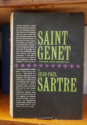 1332452 Saint Genet: Actor and Martyr. Jean-Paul Sartre