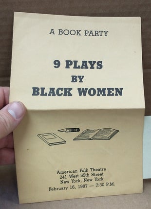 1334890 A Book Party: 9 Plays by Black Women