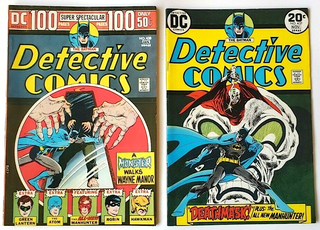 1335944 DC COMICS BRONZE AGE THE BATMAN DETECTIVE COMICS (1973) No. 437 & 438 VF