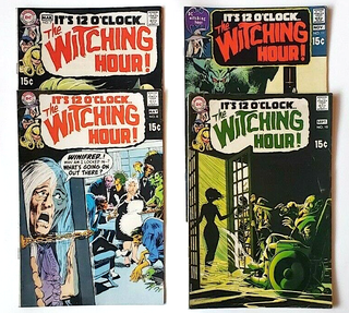 1335946 DC COMICS SILVER AGE THE WITCHING HOUR (1970) No. 7, 8, 10 & 11
