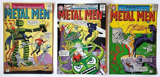 1335947 DC COMICS SILVER AGE METAL MEN (1964) No. 8,9 & 10