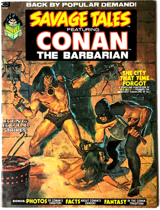 1336282 MARVEL CONAN THE BARBARIAN "SAVAGE TALES" #2 OCT 1973 BARRY SMITH BRUNNER FN+