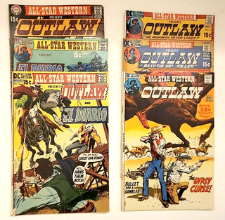 1336285 DC COMICS ALL-STAR WESTERN OUTLAW NO. 2, 3, 4, 5, 6 & 7