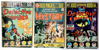 1336290 DC COMICS BRONZE AGE-100 PAGES – DETECTIVE COMICS #442,439 & THE HOUSE OF MYSTERY