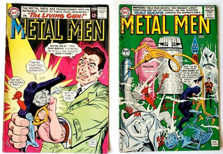 1336325 DC COMICS SILVER AGE METAL MEN (1964) No. 6 & 7
