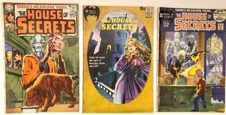 1336403 DC COMICS SILVER AGE THE HOUSE OF SECRETS No. 87 ,89 ,96 (3 issues