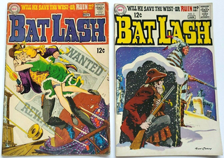 1336438 DC COMICS SILVER AGE BAT LASH (1969) No.1 & 2 – NICK CARDY