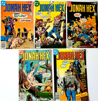 1336579 DC COMICS BRONZE AGE JONAH HEX No. 8-12 (5 issues