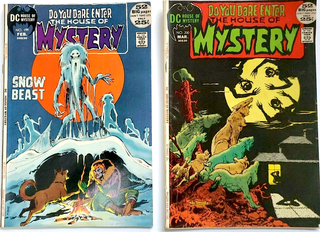 1336583 DC COMICS BRONZE AGE THE HOUSE OF MYSTERY (1972) No. 199 &200