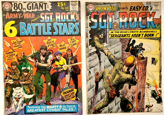 1336591 DC COMIC SILVER AGE SERGEANT ROCK No. 45 & 164 (2 issues