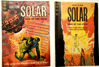 1336702 GOLD KEY SILVER COMICS DOCTOR SOLAR No. 2, 4 (2 issues) VF
