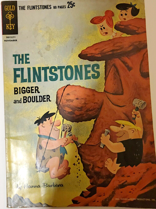 1336703 GOLD KEY COMICS SILVER AGE THE FLINSTONES 80 PAGES ISSUE NO. 1