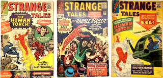 1336713 MARVEL COMICS SILVER AGE STRANGE TALES No. 117, 118, 119 (3 issues) DICK AYERS