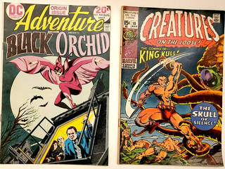1336715 MARVEL & DC ADVENTURE BLACK ORCHID #428 (1973), CREATURES ON THE LOOSE #15 (1970