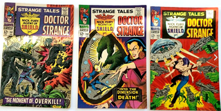 1336725 MARVEL COMICS SILVER AGE DR. STRANGE No. 151, 152, 153 (3 issues