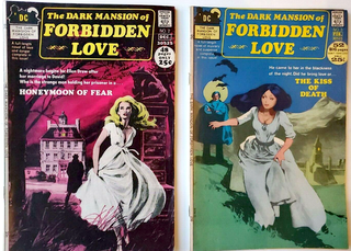 1336729 DC COMICS BRONZE AGE THE DARK MANSION OF FORBIDDEN LOVE No. 2 & 3 ( 2 issues