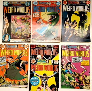 1336882 DC COMICS WEIRD WORLDS TARZAN #1, 2, 3, 4, 5, 6, 7 (7 issues