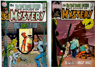 1336883 DC COMICS SILVER AGE THE HOUSE OF MYSTERY No. 184 & 190 – (2 issues) ALEX TOTH