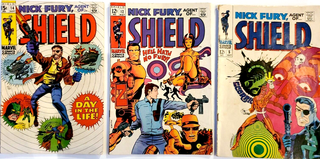 1336981 MARVEL COMICS SILVER AGE NICK FURY AGENT OF SHIELD No. 5, 12, 14 (3 issues